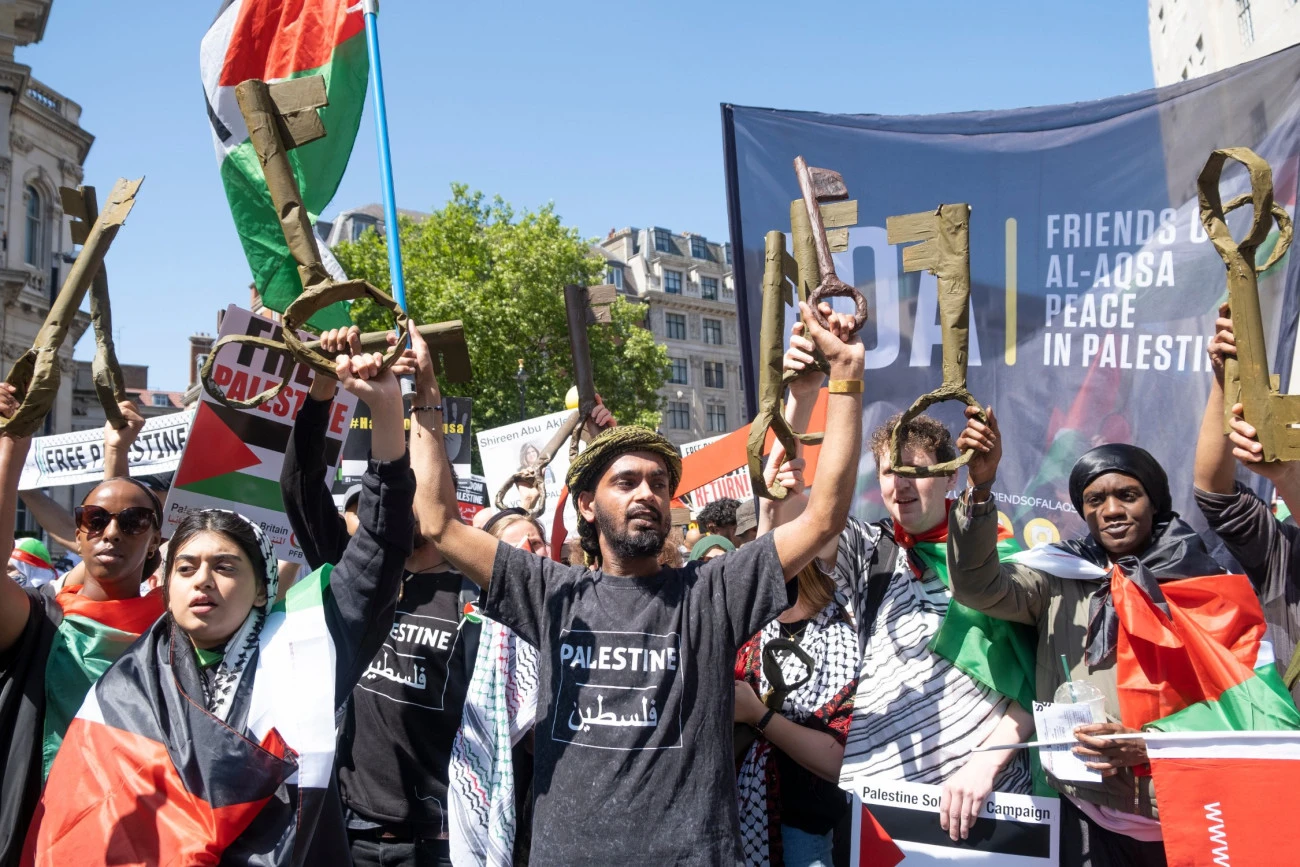 La Fédération syndicale mondiale (FSM) solidaire du peuple Palestinien Palestine Israël 