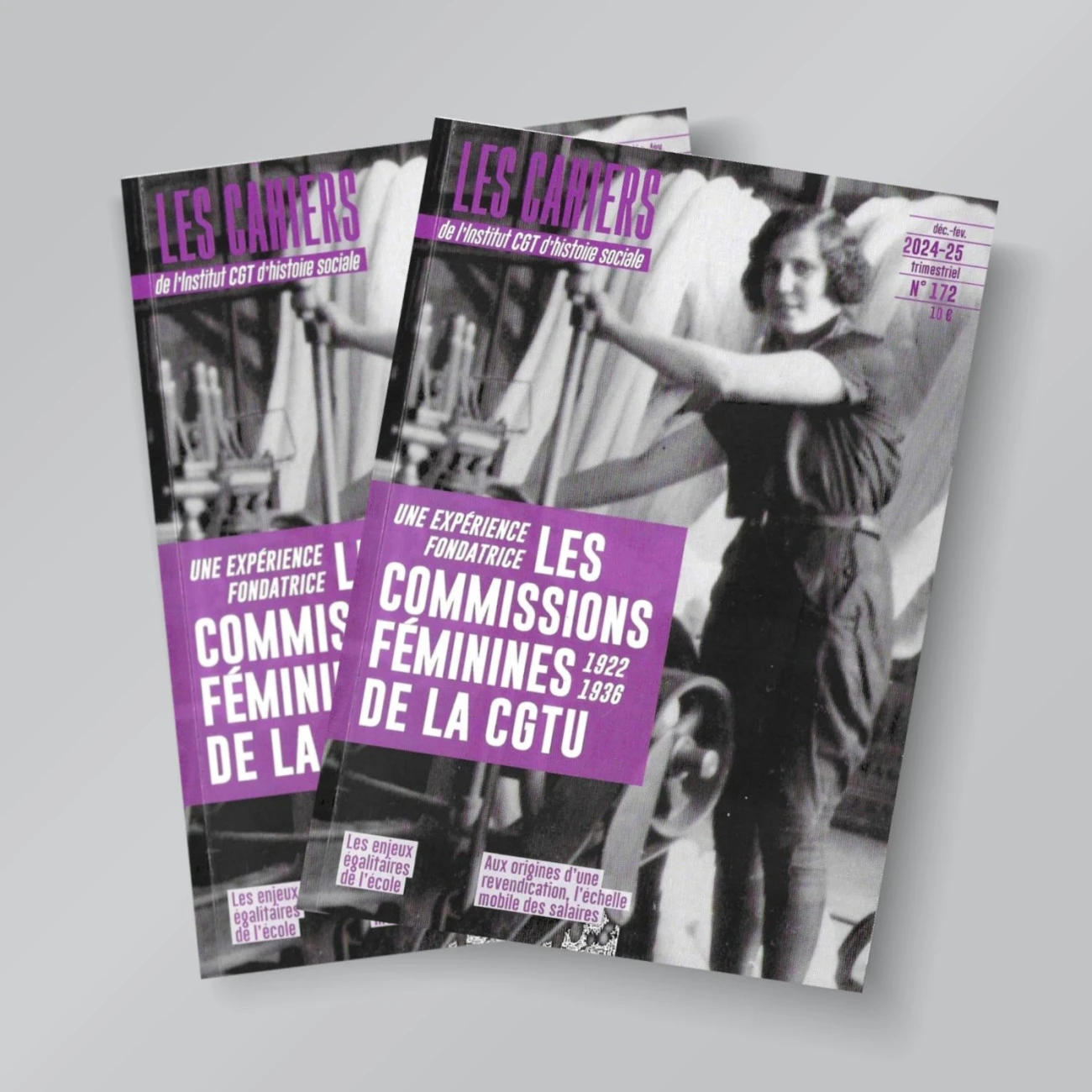 Les commissions féminines de la CGTU au programme CGT Revues Histoire 