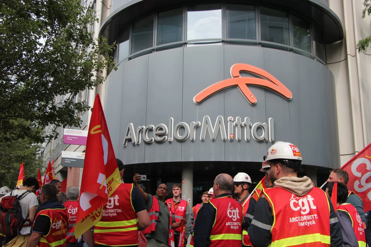 L'idée d'une nationalisation se construit Industrie Sidérurgie ArcelorMittal CGT 