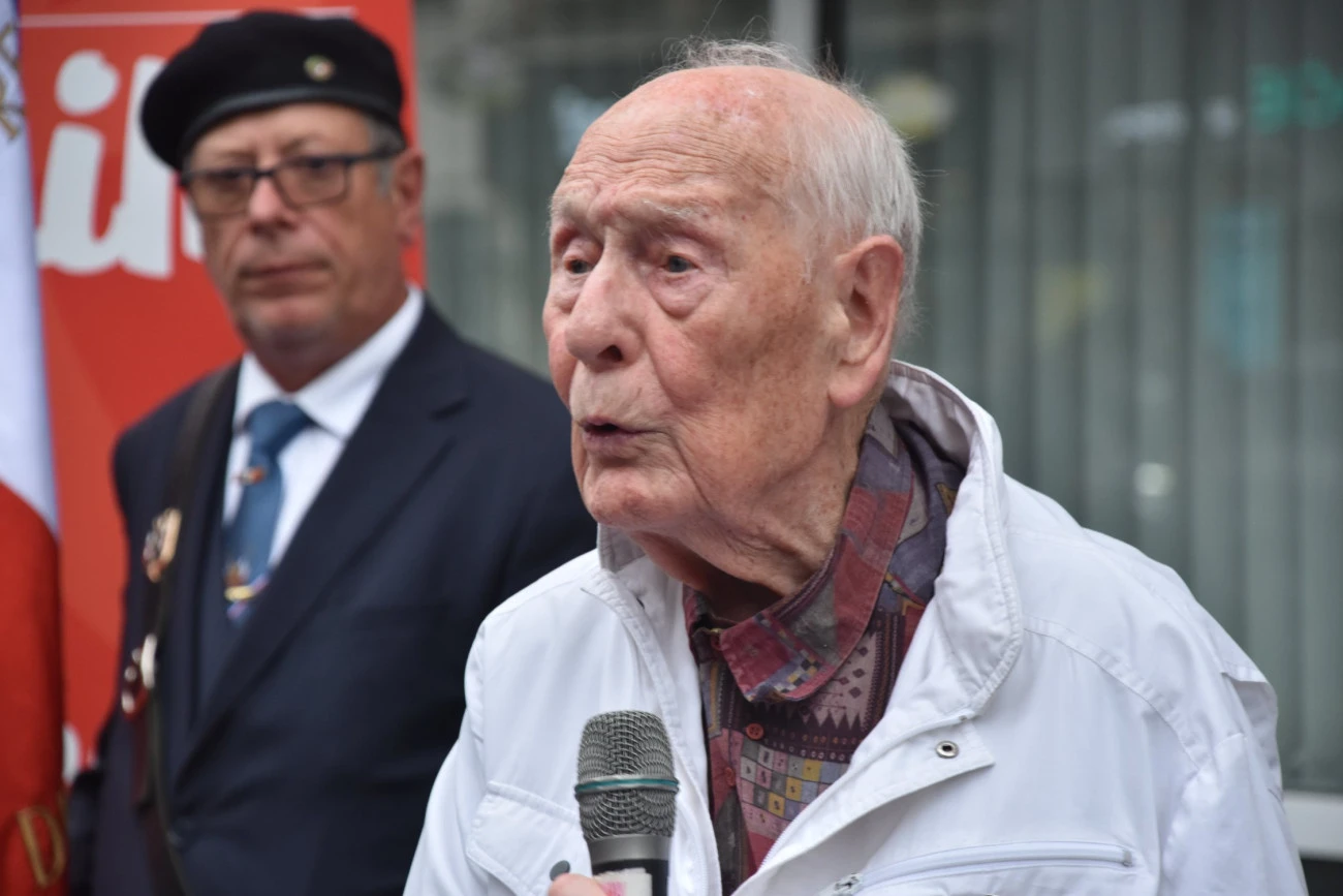 Un résistant, indispensable passeur de mémoire PCF Hommage 