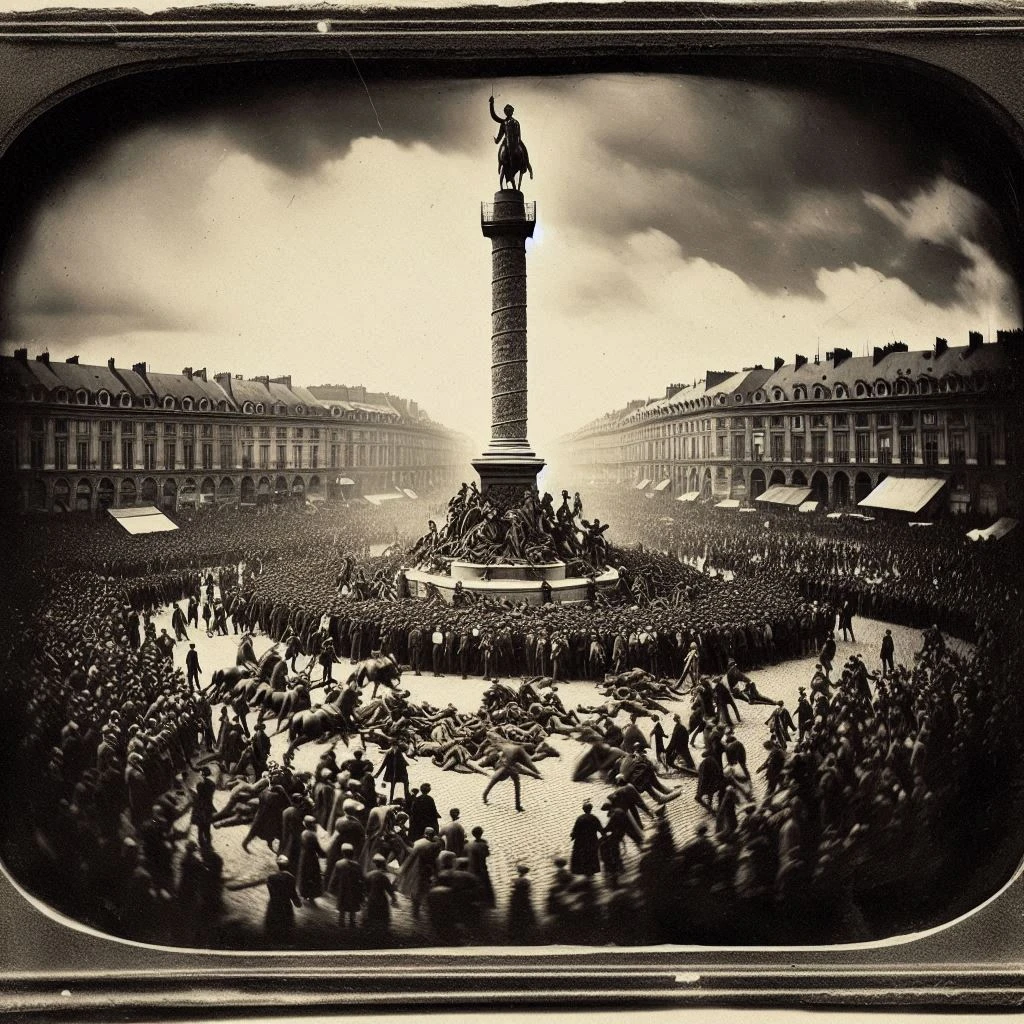 Bruno Braquehais, précurseur du photojournalisme, et La Commune de Paris Nouvelle 