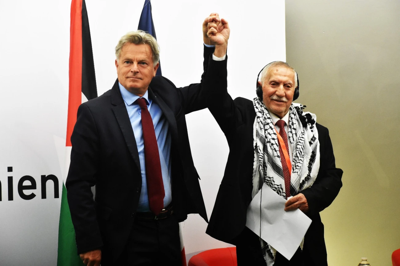 Le PCF et l'OLP unis pour faire renaître l'espoir en Palestine Palestine PCF OLP 