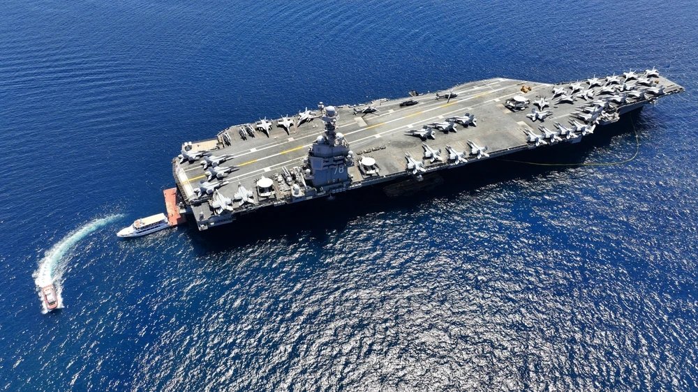 USS Gerald R. Ford, l'envers du décor d'un géant des mers Industrie Guerre États-Unis Iran 