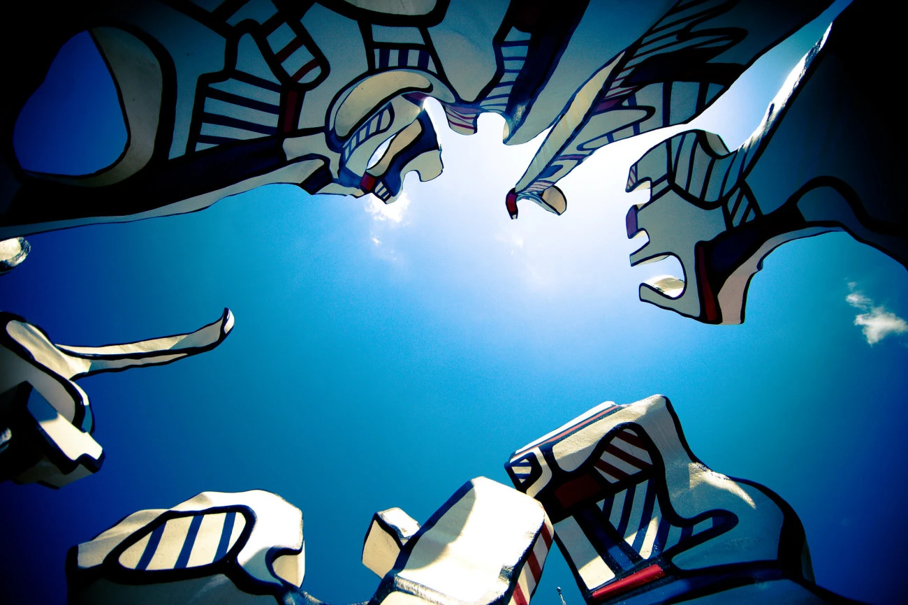 Dubuffet monumental Art Exposition 