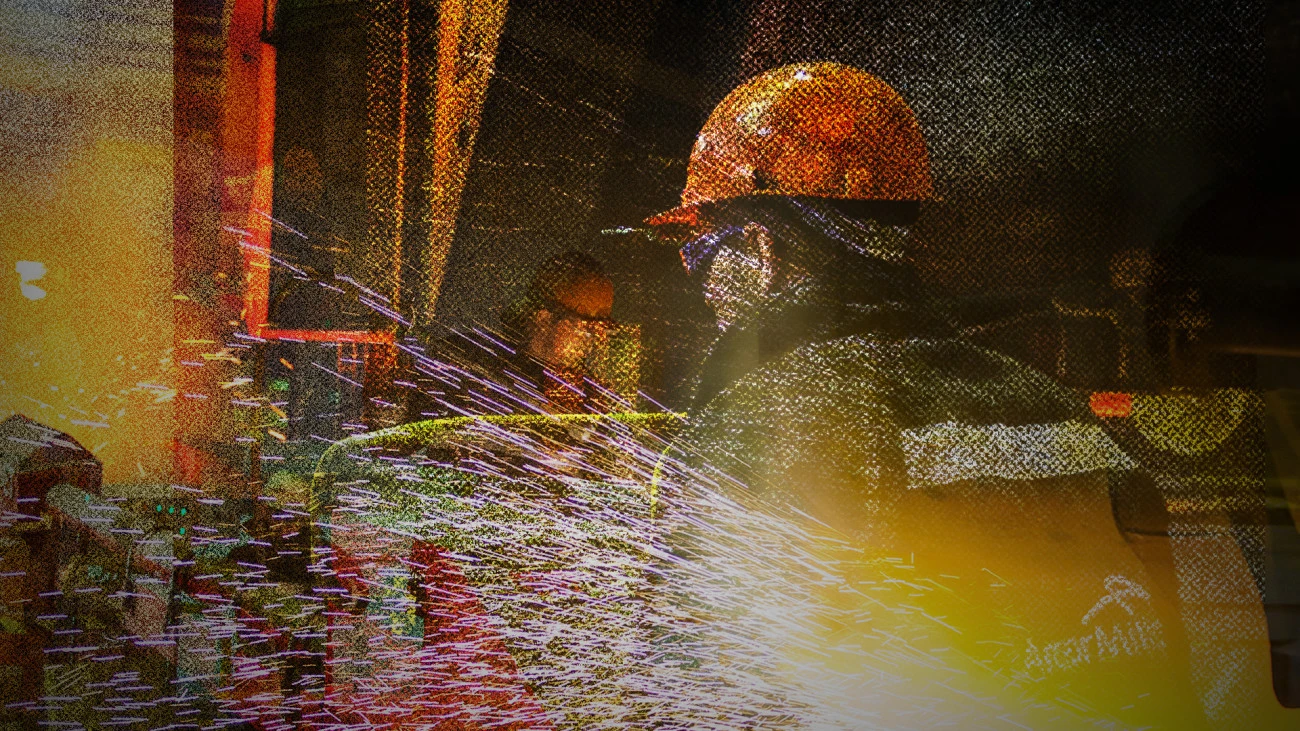 La première marche d'un plan de destruction de la sidérurgie Industrie Sidérurgie ArcelorMittal Emploi 