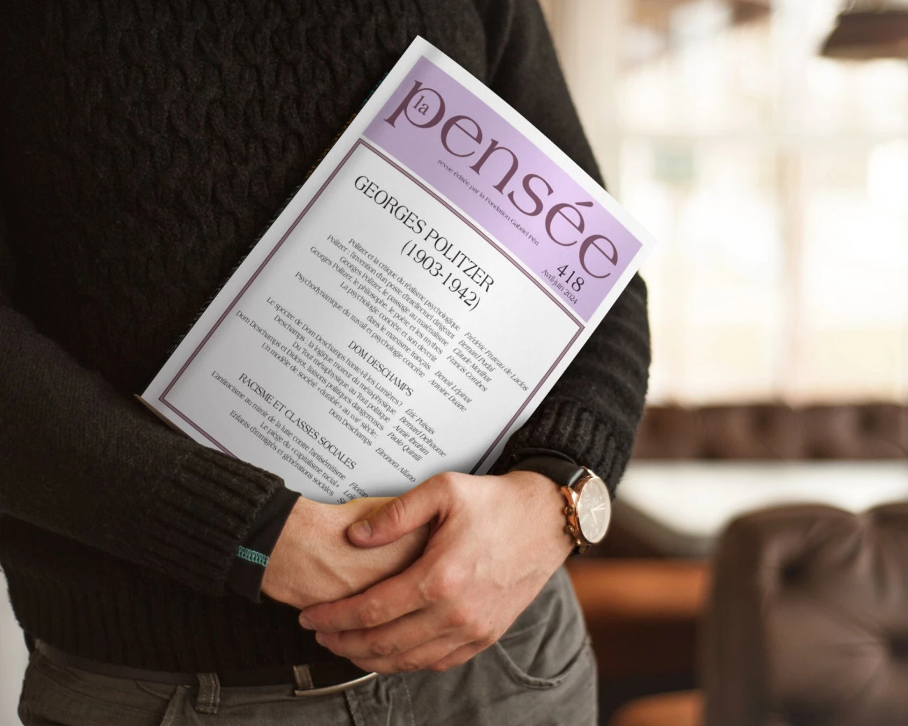 Georges Politzer et Dom Deschamps au sommaire de La Pensée Revues 