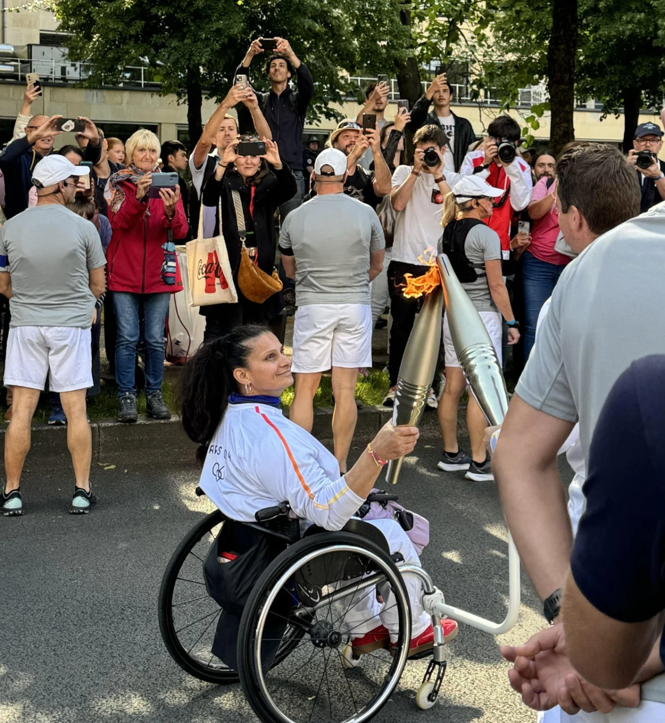 La flamme olympique enflamme les Ch'tis Lens JO 2024 